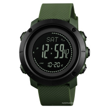 SKMEI 1427 Compasso multifunções digital masculino relógios impermeáveis ​​esportivos militares